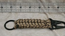 Heavy Duty Snap Hook Key Lanyard. 550 Paracord and 1" Tactical Snap Hook