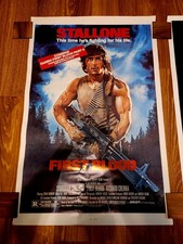 NEAR MINT 1983 RAMBO FIRST BLOOD AND 1985 RAMBO FIRST BLOOD PART TWO