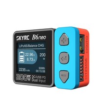 B6neo Smart Charger Lipo Battery Charger, DC 200W PD 80W Battery Balance Char...