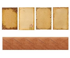 Vintage Paper and Envelopes Set, 64 Sheets of Old Stationery Papers  20 Pcs ...