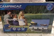 Campingaz Chef Folding Double Burner Stove and Grill Compact 5800W
