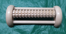 Wooden Foot Massage Roller Great for Tired Feet + Help for Diabetics/Sciatica