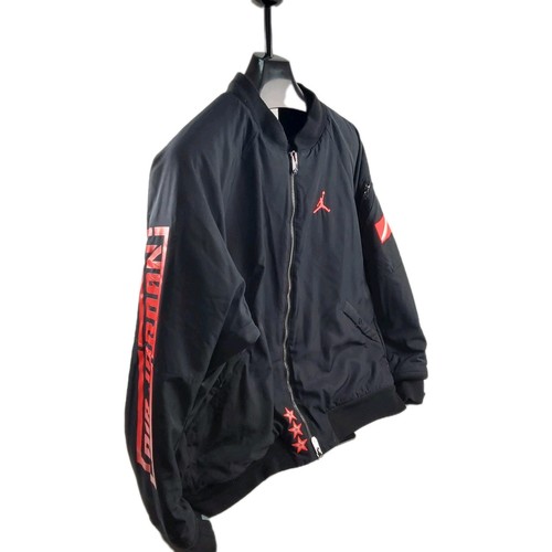 RARE Nike Air Jordan "Flight Issued" Men's Bomber Jacket Size 2XL  - Picture 2 of 10