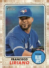 2017 Topps Heritage #94 Francisco Liriano