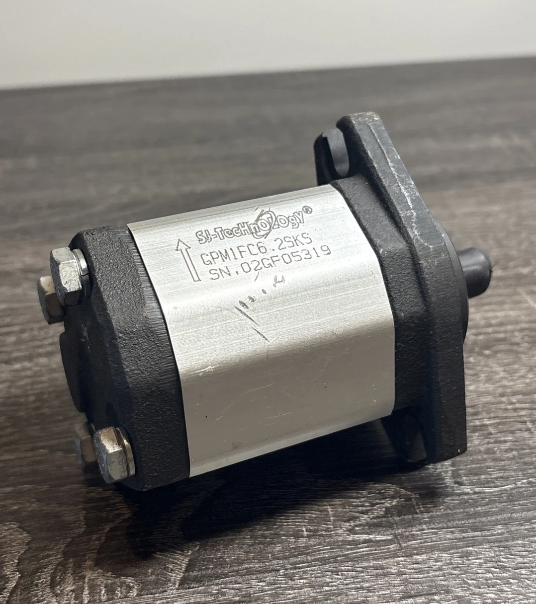 SJ Technology GPM1FC6.2SKS Hydraulic External Gear Pump Open Box photo 2