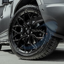 Land Rover Defender 2020- 22" Corse Alloy Wheel Set Of 4 - Satin Black