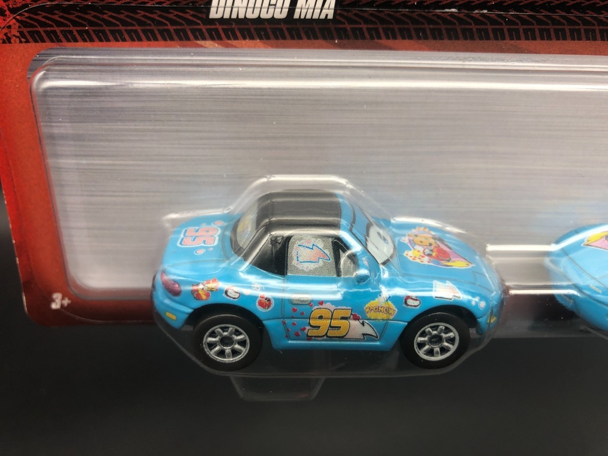 Takara Tomy - bino☆ディンティビスケット☆中古☆美品☆人形本体のみ Disney Pixar Cars Dinoco Mia and Dinoco Tia 95 Dinoco Daydream
