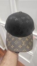 Louis Vuitton LV Monogram Get Ready Baseball Cap Hat Black  And Brown 2 Tone