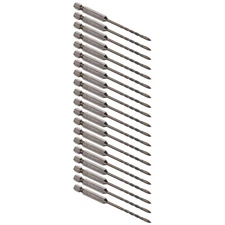 20pcs Masonry Drill Bit Set - [ 3mm ] Concrete Drill Bit Set for Brick/ Glass