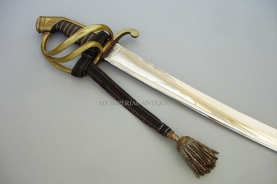 Antique Russian Imperial Cavalry Officer's Saber Sword M1827/1909