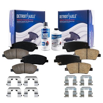 Front & Rear Brake Pads for 2006-2016 Kia Sedona