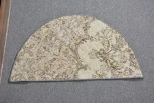 Handcrafted Green Area Rug, 2.5x1.5 ft