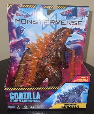 Playmates 2025 Godzilla King of the Monsters Burning Godzilla Action Figure NEW
