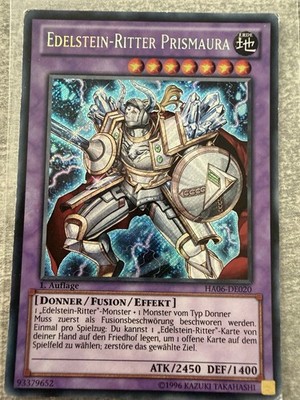 Yu-Gi-Oh Edelstein-Ritter Prismaura HA06-DE020 Secret Rare Deutsch 1.Auflage