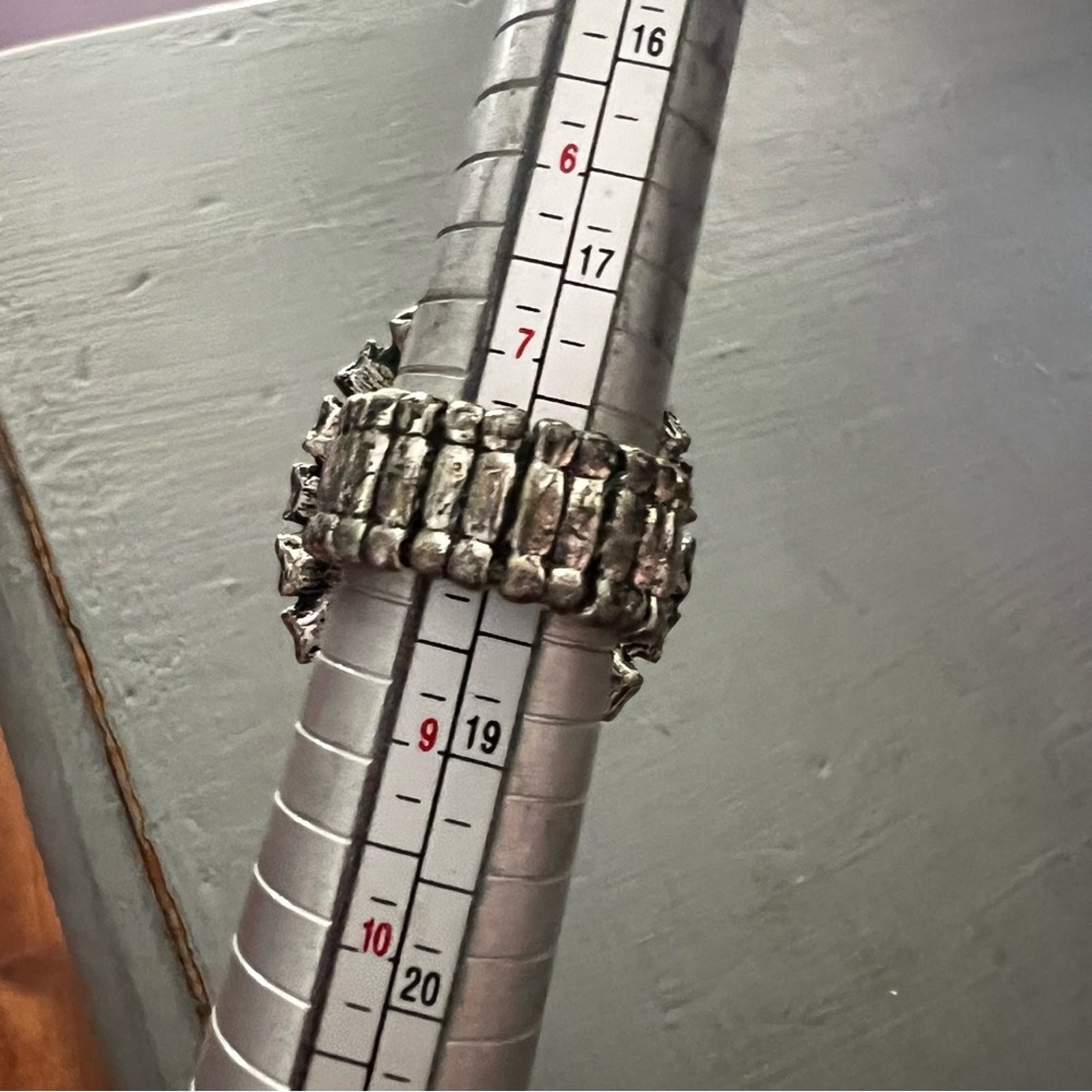 Bling Flower Statement Stretch Ring - image 4