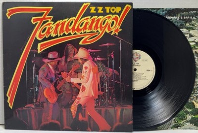 LP ZZ Top Fandango! WB 56 604 German 70s REISSUE with inner Vinyl VG+ Cover VG+