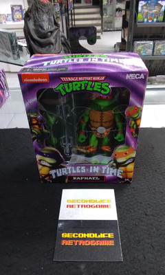 ACTION FIGUR TMNT TURTLES IN TIME RAPHAEL NECA NEU
