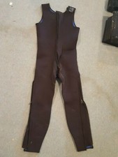 Scuba Diving Wet Suit Sleeveless Made in USA black