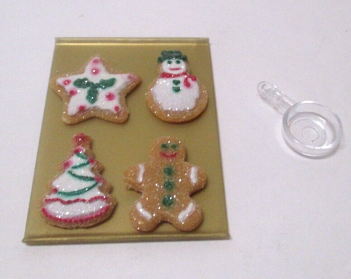 Barbie Puppe Maßstab 1:6 Backen Lebkuchen Kekse Küche Essen #3 Behälter C
