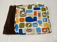 Paul Frank X Bugaboo Julius & Friends Stroller Blanket 28X39" Fleece Brush Poly