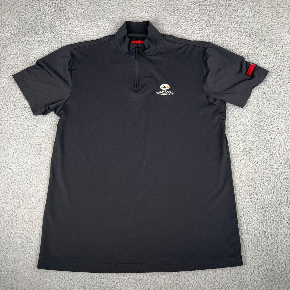 Burberry ゴルフシャツ　ネイビー　未使用品 BURBERRY - BURBERRY バーバリー GOLF ゴルフ マルチボーダー