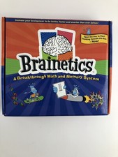 BRAINETICS Mind Memory System 5 DVD Set Amazing Mental Math Skills Educational