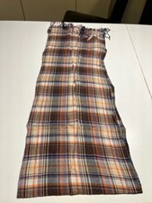 Bunt karierter Schal - Länge: 154cm, Breite:27cm - Marke: Camel Active