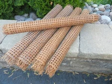 VINTAGE CANE WEBBING WEAVE CANING ROLL CRAFTS PROJECT 5 ROLLS HIPSTAN HONG KONG