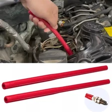 2PCS Auto Car Spark Plug Socket Install Removal Hose Sleeve Tool Rubber Tube US