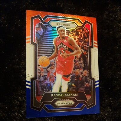 2023-2024 Panini Prizm Paskal Siakam Red White Blue #30 Raptors/Pacers  