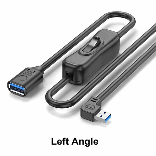 USB 3.0 Extension Cable Lead With Switch Male to Female High Speed Data Lead - Picture 14 of 15