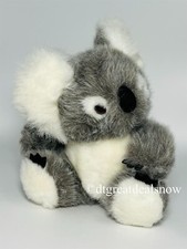 Vintage Princess Soft Toys Gray Koala Bear Plush Stuffed Animal Small 6"