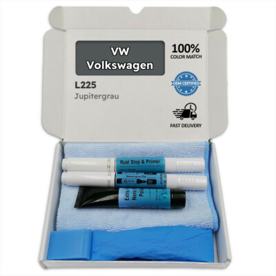 Lackstift für VW Volkswagen Grau JUPITERGRAU L225 Stift Stick Kratzer