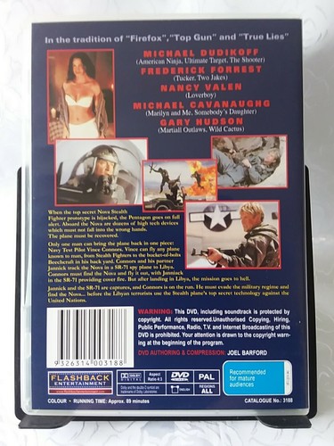 Black Thunder DVD 1998 Region 4 - Picture 2 of 2