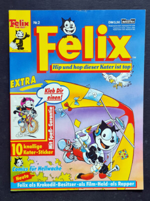 Felix the cat bastei # 2 1994 mit den stickern