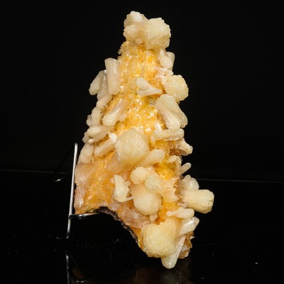 Stilbite with Heulandite on Mordenite Natural Mineral Specimen # B 6783