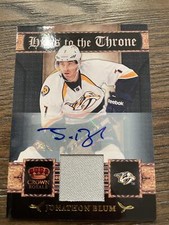 2011-12 Panini Crown Royale #21 Jonathon Blum Heirs To The Throne Auto #/100