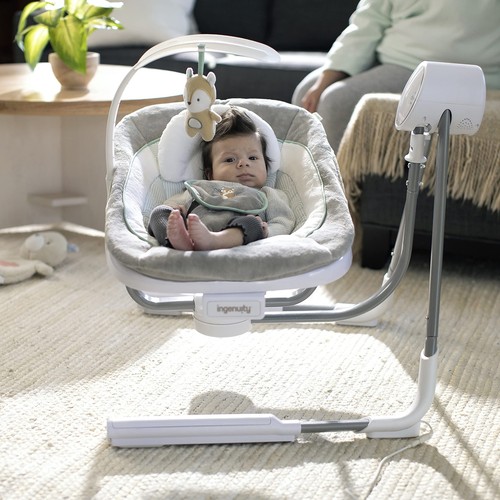 Ingenuity Anyway Sway 5-Speed Multi-Direction Portable Foldable Baby Swing & ... - Picture 12 of 12