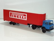 Old Cars 130 FIAT TRATTORE PIRELLI CAMION BOX ARTICOLATO (372)
