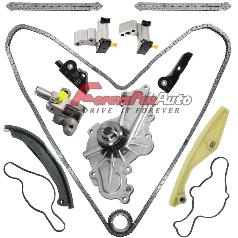 Mizumo Auto MA-4216911369 Timing Chain Kit Water Pump Compatible With/For 07-10 Ford Edge Taurus Lincoln Mkz 3.5 3.7L V6