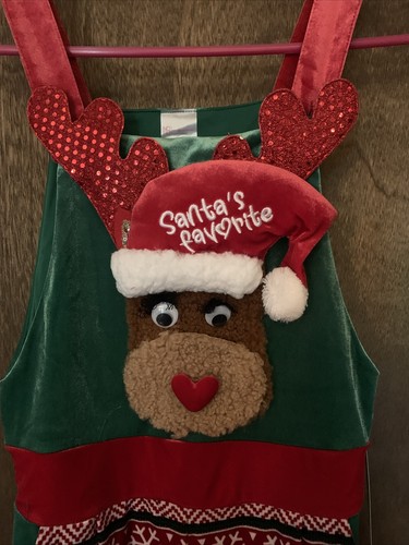 Tuta natalizia renna natalizia preferita di Babbo Natale donna taglia 1 XS tasche