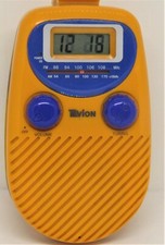 Tevion AM/FM shower radio. Works great 