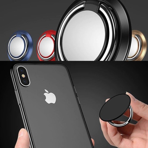 Finger Ring Holder Stand Grip 360° Rotating For Cell Phone Car Magnetic Mount - Picture 4 of 16