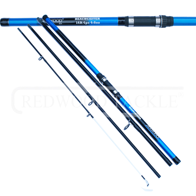 12 FT 4PC BEACHCASTER ROD BEACH CASTER SEA FISHING TACKLE OAKWOOD eBay