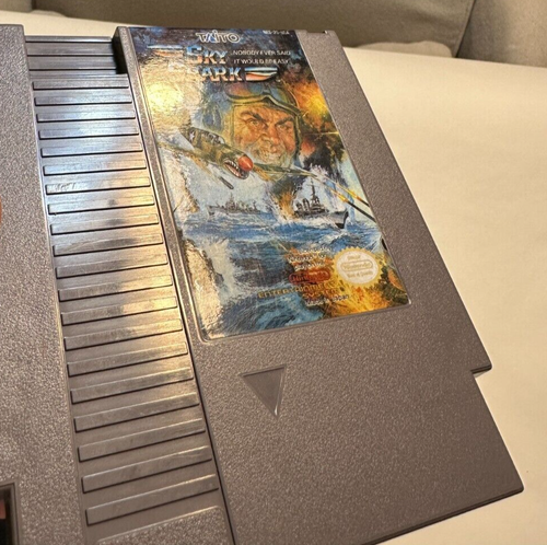 Sky Shark 🦈 Komplett Nintendo Nes Spiel CIB Box + Anleitung Insert Skyshark Game - Bild 3 von 6