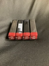 Lot Of 4 COVERGIRL Exhibitionist Cream Lipstick 310 Seduce Scarlet