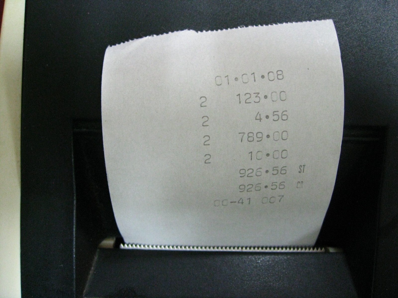 Royal 435DX printing Electronic Cash Register & Instruction Manual