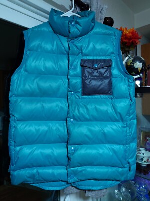 Nike Sports Wear NSW Down Filled Vest 341476 300 NOS 800 Fill Green Sz M Rare