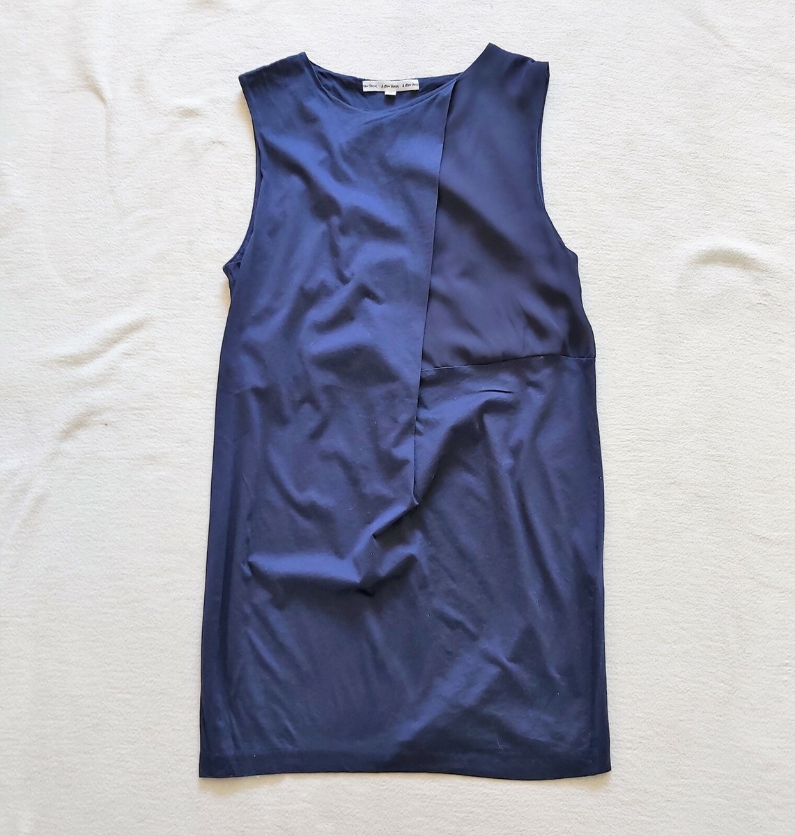 isabel marant white cotton dress ZAME Woman Size:5/M-L cut neckline Long mutton simple Pinterest Women's Everyday Dresses