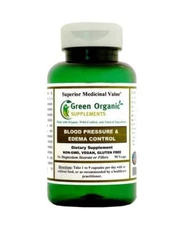 Green Organic Supplements' Blood Pressure & Edema Control